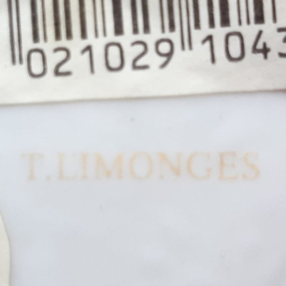 3 Miniature Tea Cups and Saucers -By T. Limonges - Picture 11 of 11